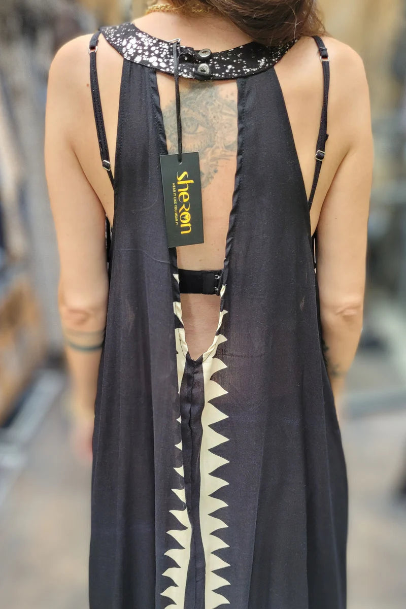 NINA Maxi Dress In Tribal print