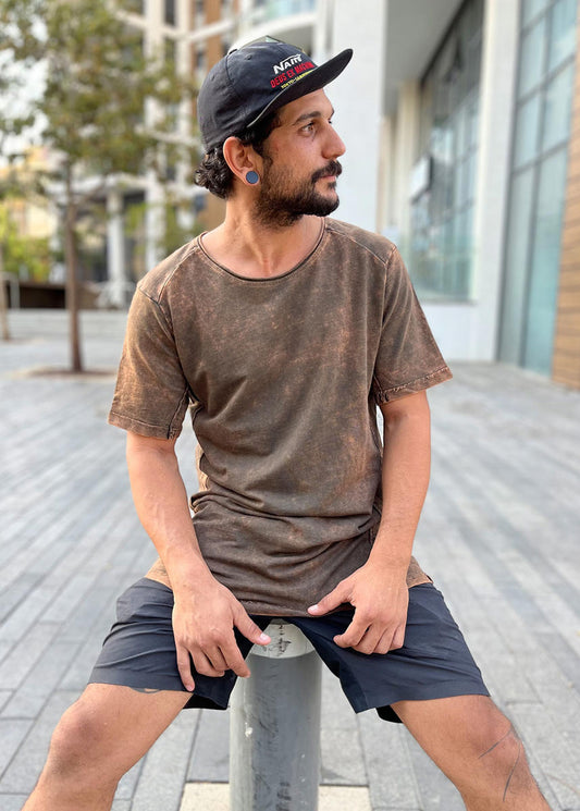 JAY T-Shirt In Wash Rust