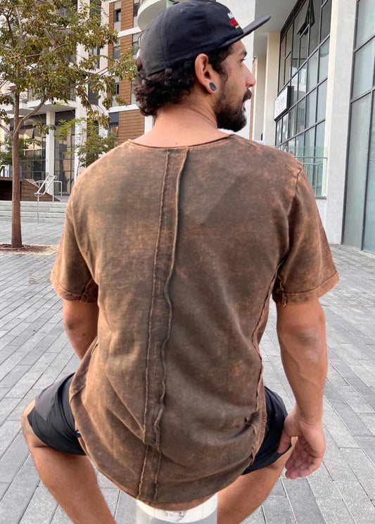 JAY T-Shirt In Wash Rust