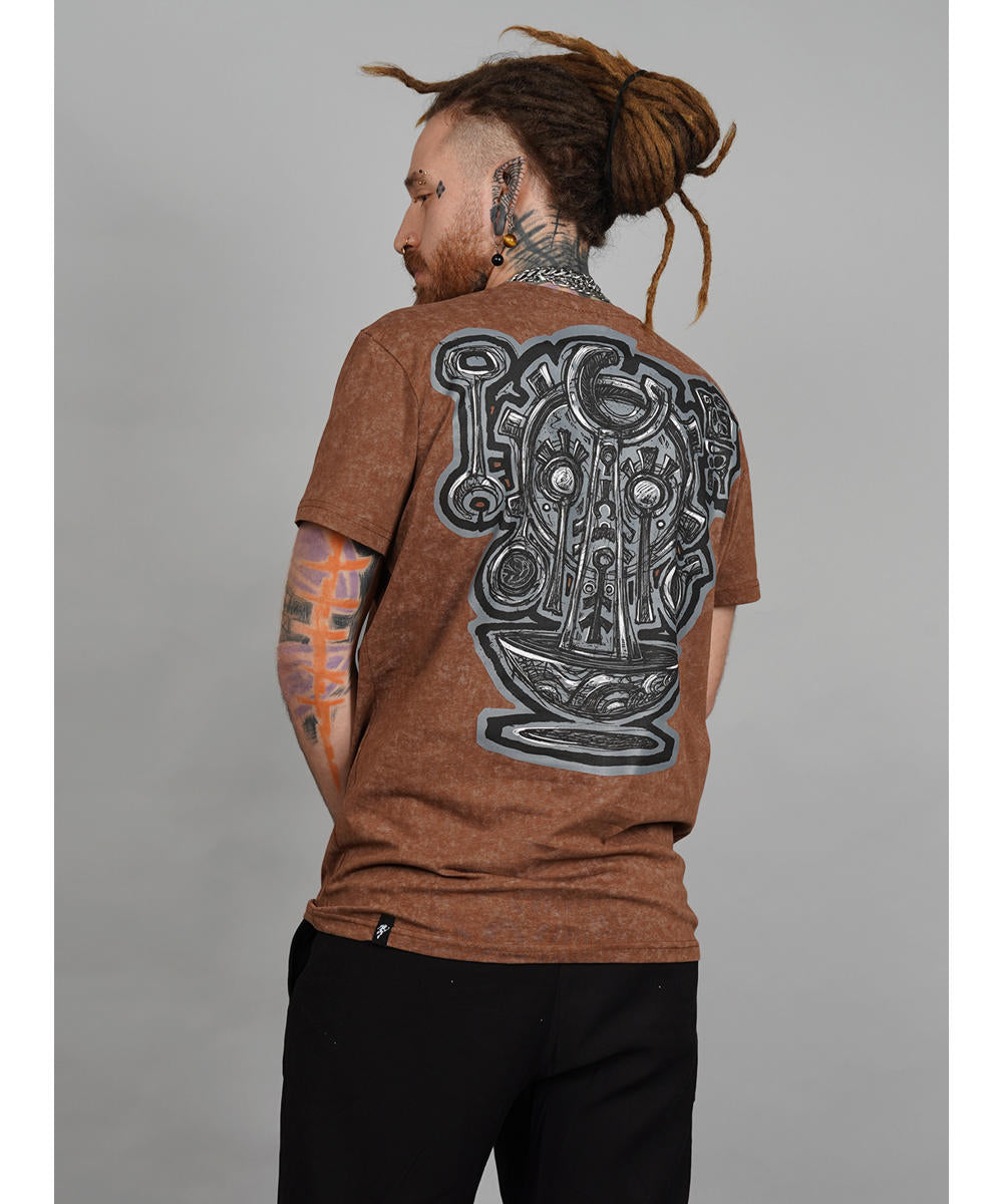 YUKU T-Shirt In Brown