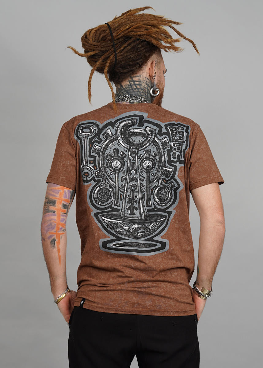 YUKU T-Shirt In Brown