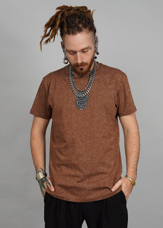YUKU T-Shirt In Brown