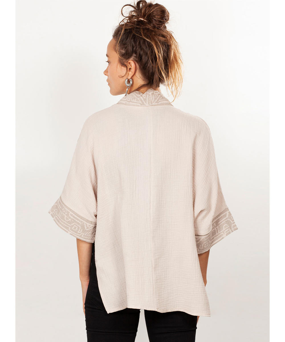 ZORI Short Kimono In Shell