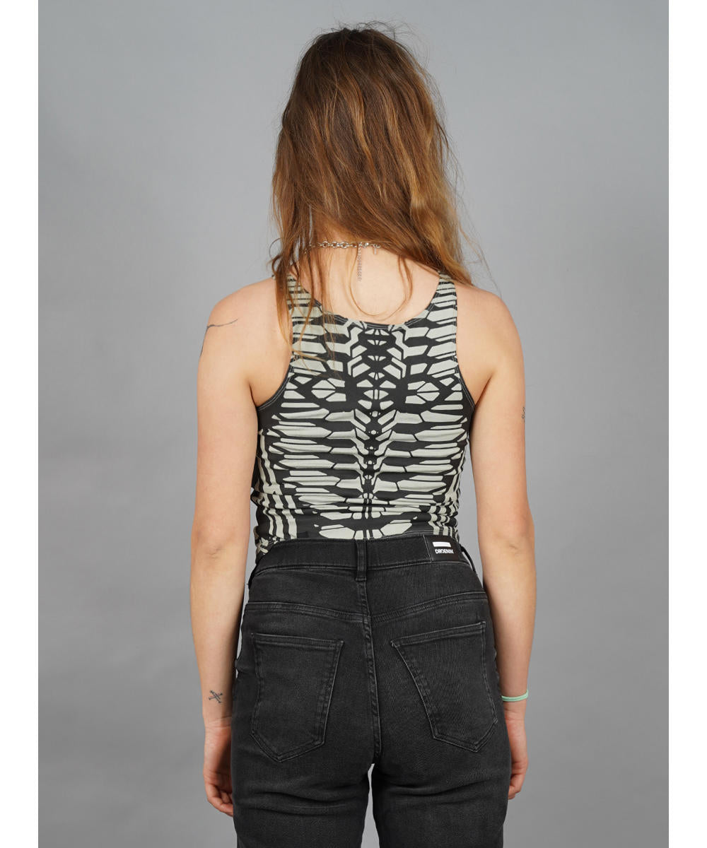 CYBER ROSE Top In Light Olive