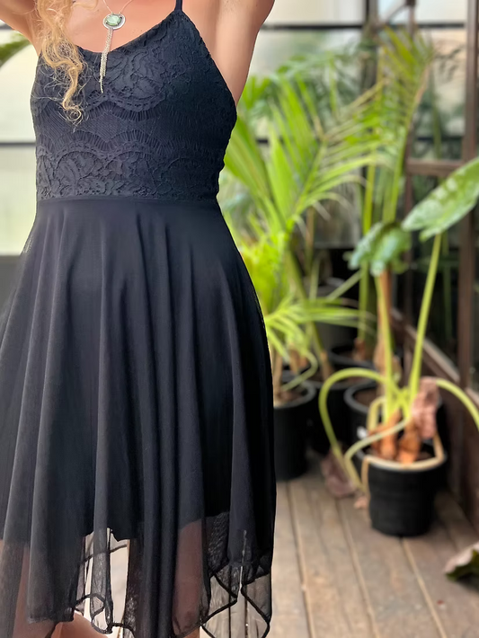 FAIRY Lace & Chiffon Dress