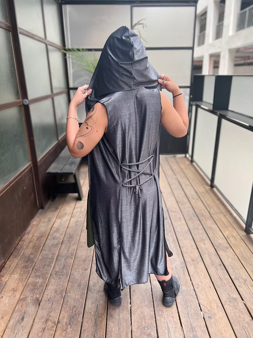 MAGIC Matte Grey Hood Duster