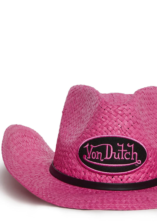 DUST COWBOY HAT - PINK