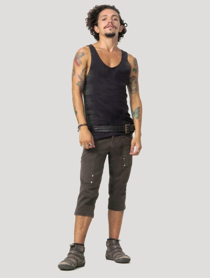 TALLI Sleeveless Tee In Black