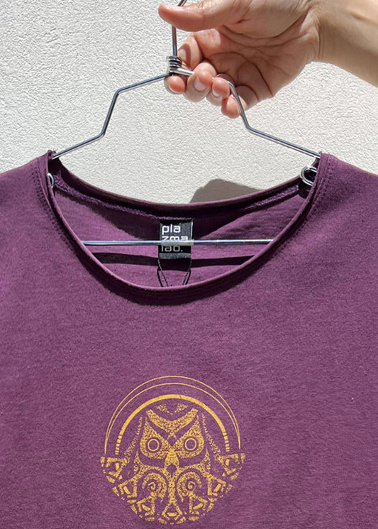 LUMINO T-Shirt In Burgandy