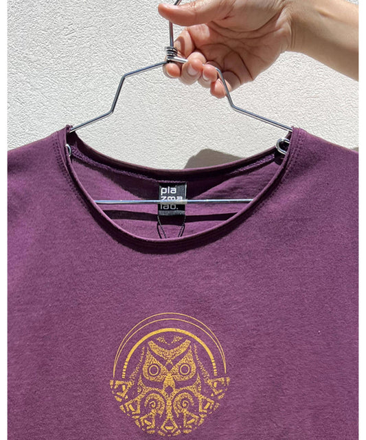 LUMINO T-Shirt In Burgandy