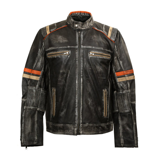 END OF THE WORLD Unisex Leather Jacket