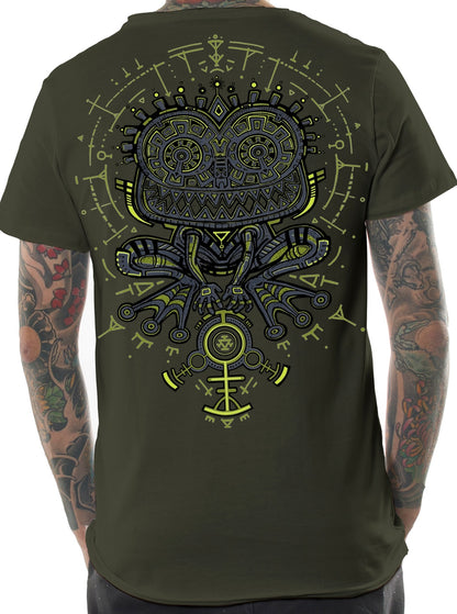 PSYCHOTOAD T-Shirt In Olive