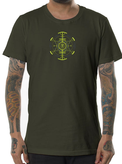 PSYCHOTOAD T-Shirt In Olive