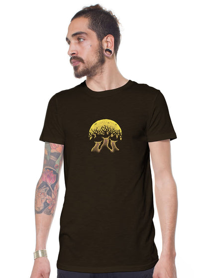 MANA T-Shirt In Dark Brown