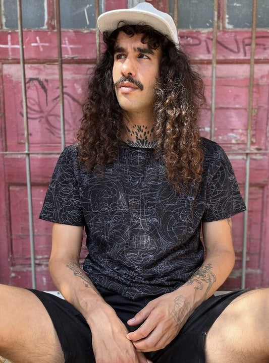 SKRIBEL T-Shirt In Black