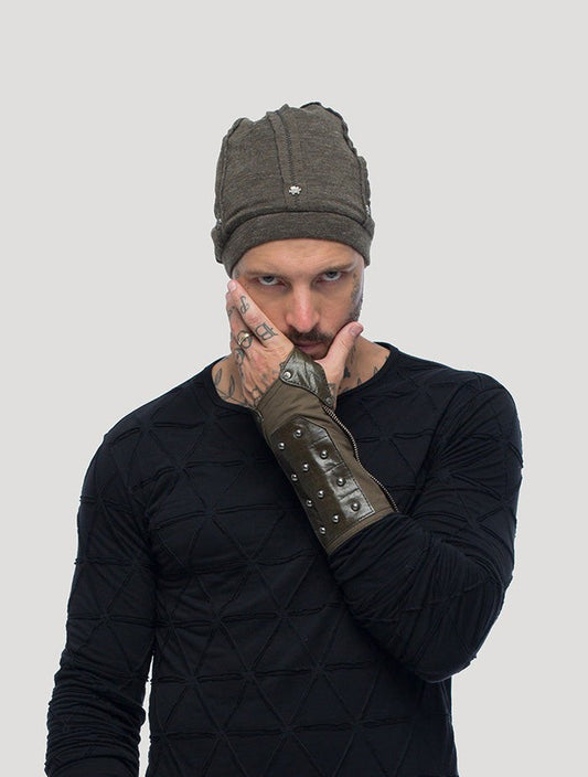 STAR Beanie In Olive