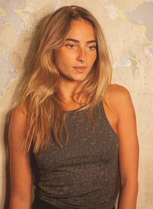 LABIRINTH Top In Olive