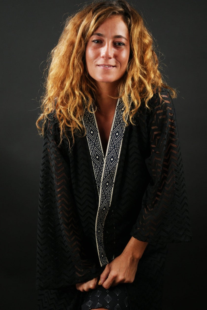 URBAN KIMONO BLACK