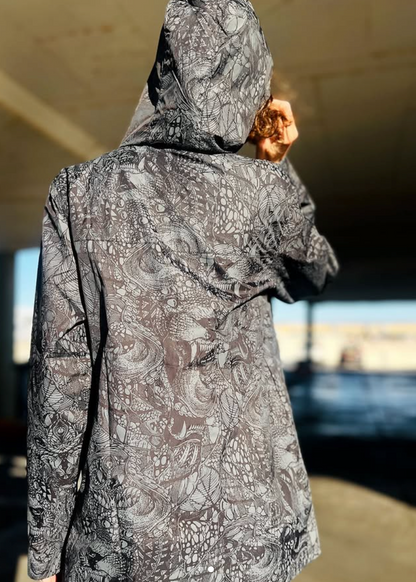 JUNO WO Wind Jacket In Black