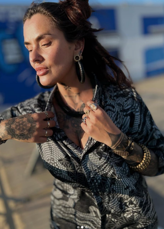 PARADISE ENGENIERING WO Button Shirt