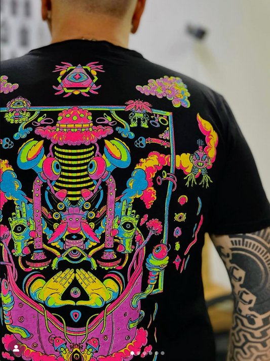 DIGITAL SAMBA T-Shirt In Black