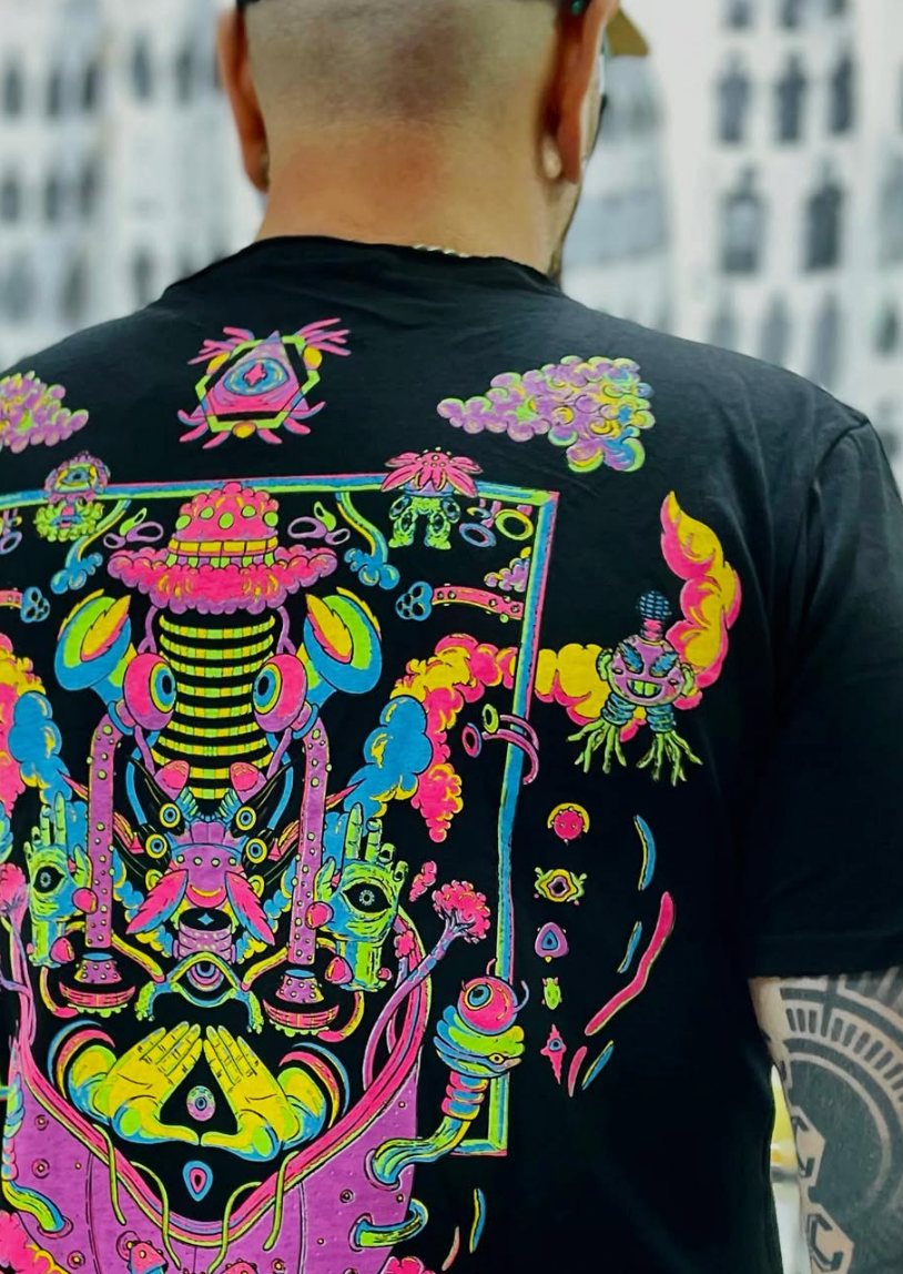 DIGITAL SAMBA T-Shirt In Black