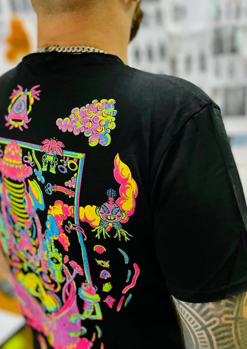 DIGITAL SAMBA T-Shirt In Black