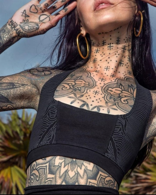 BAMI Top top In Black