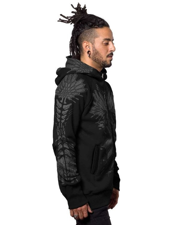 FUSHICHO Hooded Jacket In Black