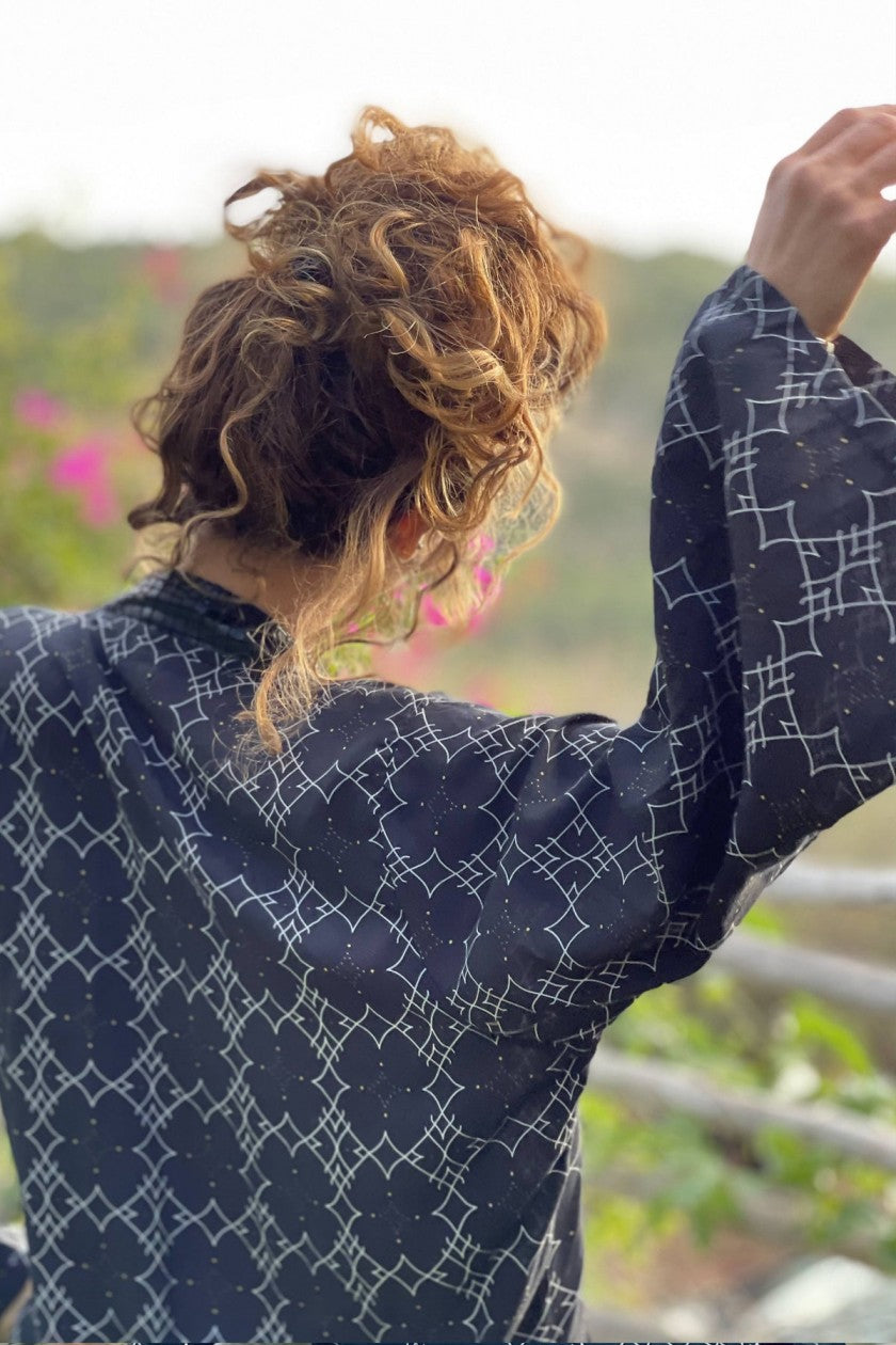 TOKYO SHORT KIMONO EA PRINT