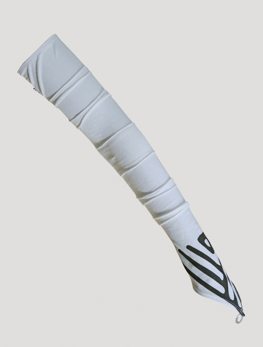 ADINKRA Gloves In White