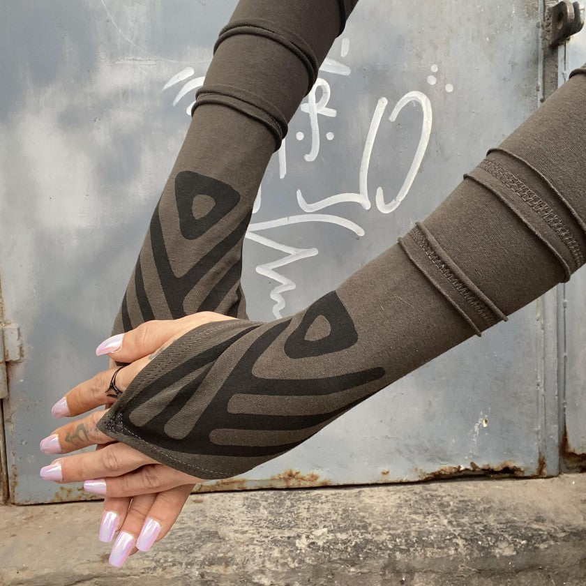 ADINKRA Gloves In Olive