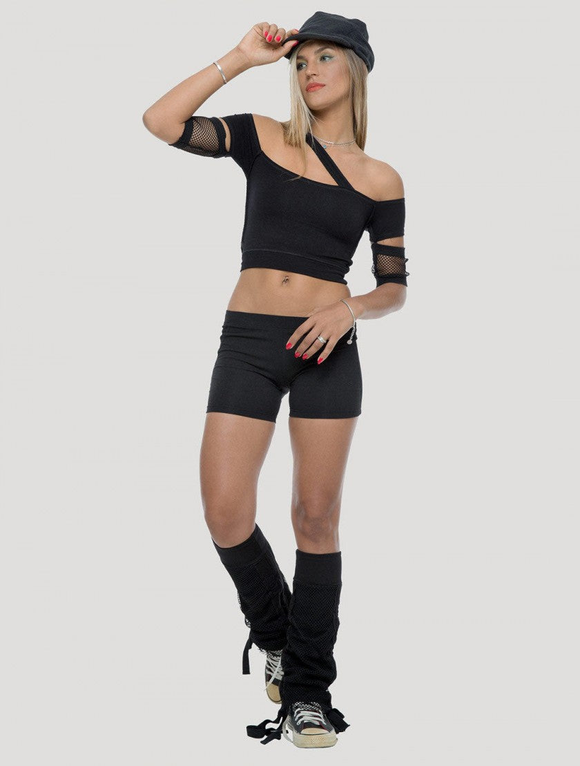 CRAY Crop Top In Black