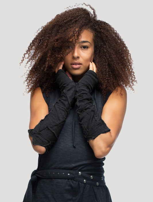 ABSTRACT PECOA Gloves In Black