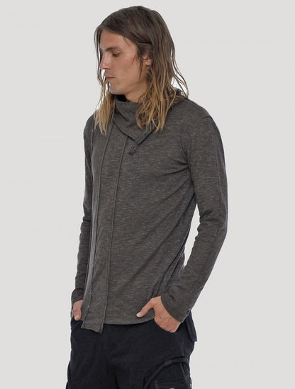 TILTED RMX Sweater In Charcoal