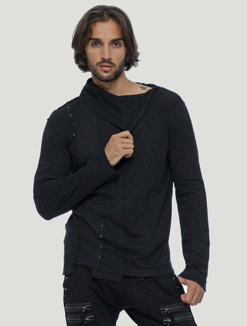 TILTED RMX Sweater In Black