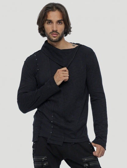 TILTED RMX Sweater In Black