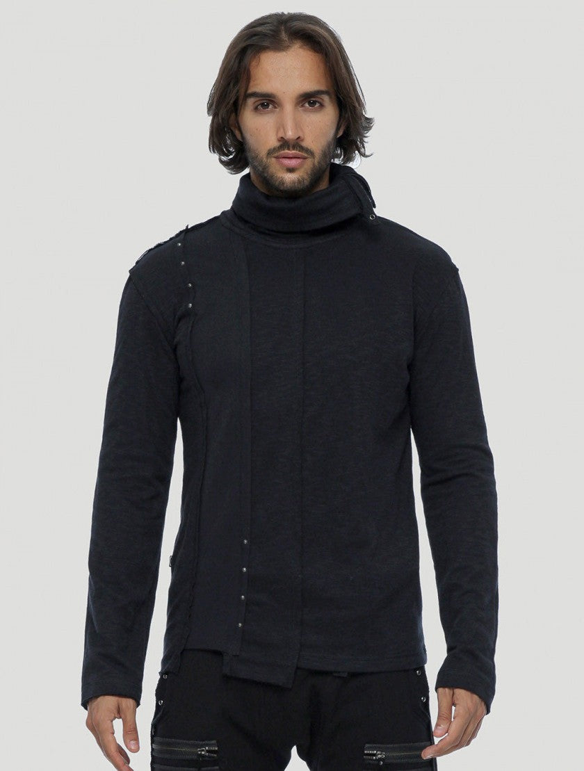 TILTED RMX Sweater In Black