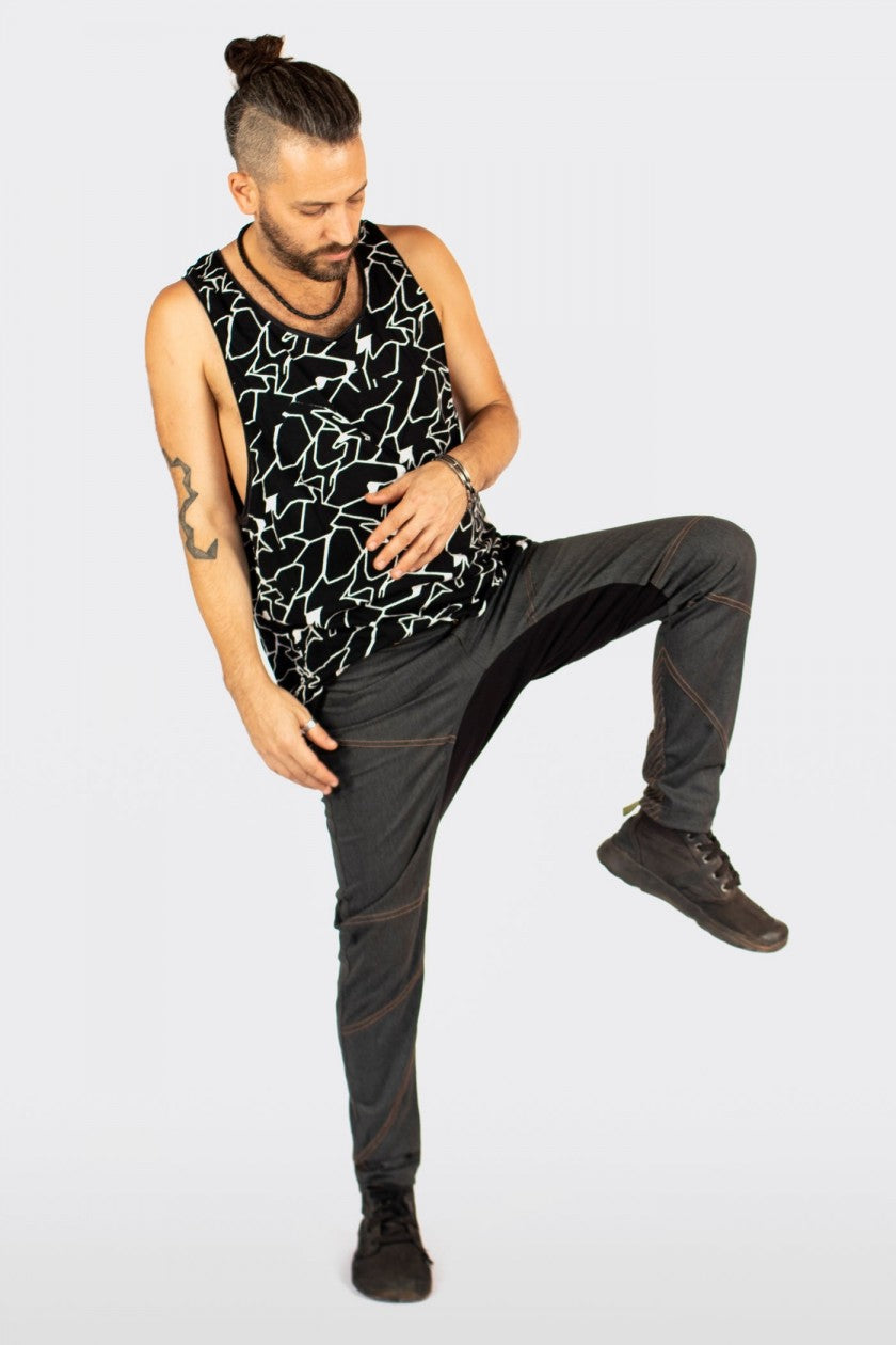 TAZER Long Pants In Dark Grey