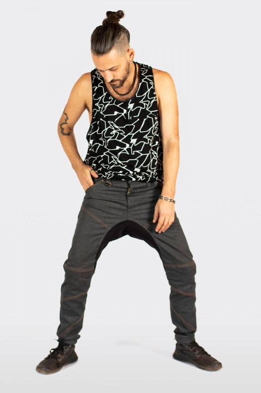 TAZER Long Pants In Dark Grey