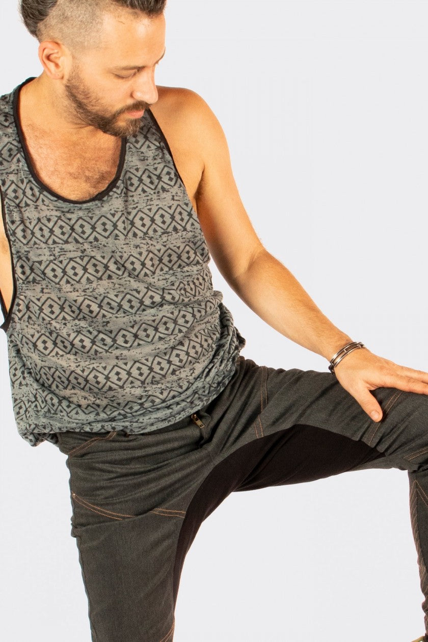 TAZER Long Pants In Dark Grey