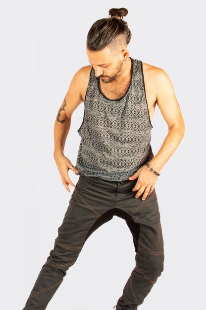 TAZER Long Pants In Dark Grey