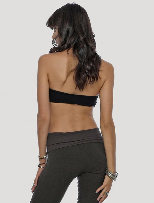 OFF Twisted Boob Tube top In Black