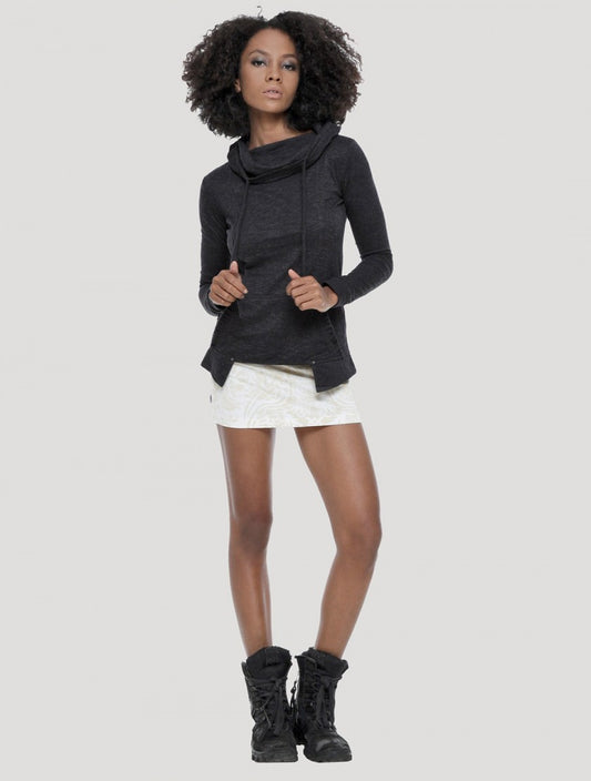 SAMU Turtle Neck Sweater In Black
