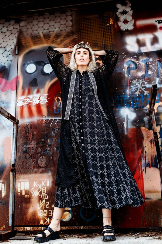 URBAN KIMONO BLACK