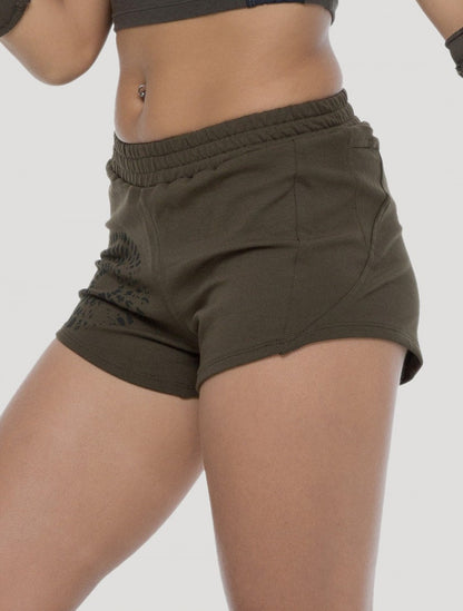 BINDI Shorts In Olive