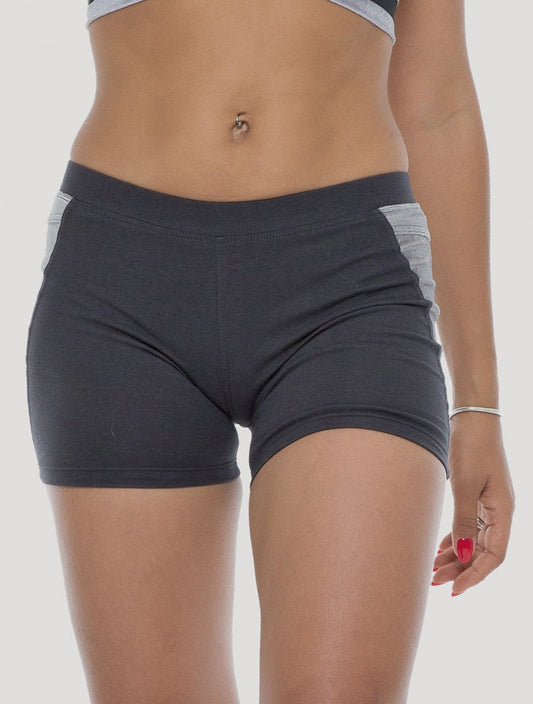 PYRAMID Mini Shorts In Aegean Blue