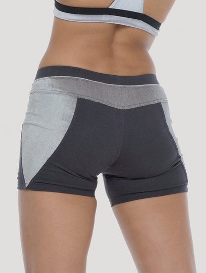 PYRAMID Mini Shorts In Aegean Blue
