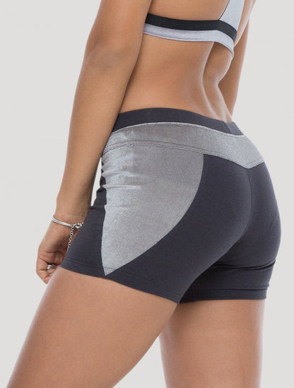 PYRAMID Mini Shorts In Aegean Blue