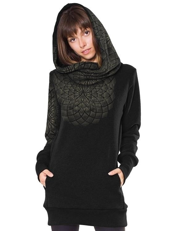 LOTUS Hood Sweat In Black